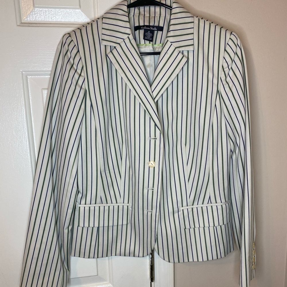 Striped blazer